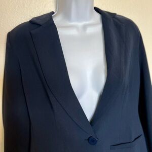 Blue Boyfriend Style Blazer